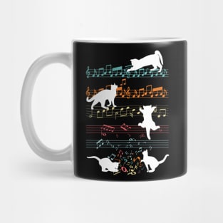 Music Note Cat Mug